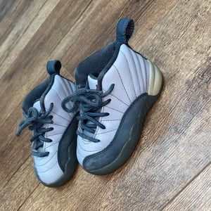 Air Jordan 12 Retro Cool Grey & Pink Children/Toddler Size 6c